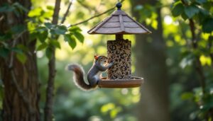 Sypiesz karmę do karmnika? Tylko czeka, żeby zapolować tam na ptaki