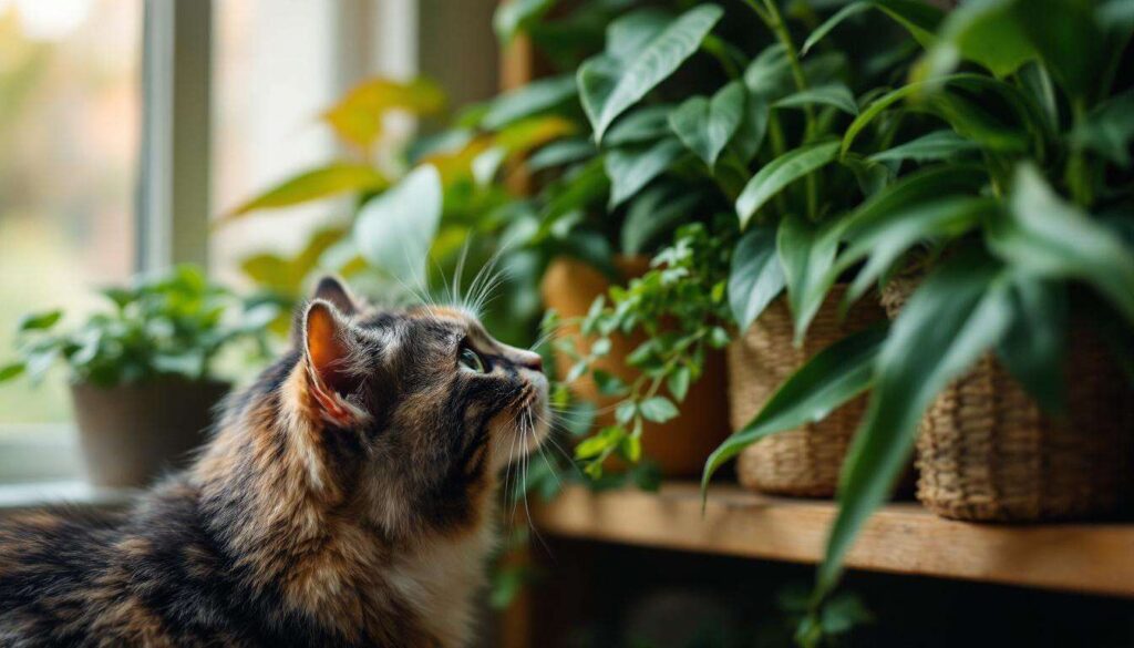 Nie każda zieleń jest bezpieczna dla kota – lista roślin