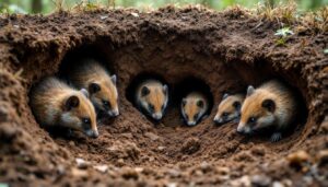Przylatują do Polski i biorą się za kopanie. Ich nory potrafią być skomplikowane
