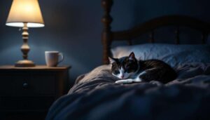 Dlaczego kot ignoruje cię w dzień, a w nocy przychodzi spać? Odpowiedź zoologów