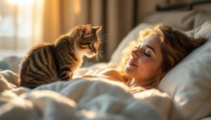 Dlaczego kot budzi właściciela rano: specjaliści wyjaśniają to zachowanie