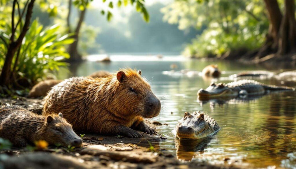 Dlaczego krokodyle nie atakują kapibar? Naukowcy wyjaśniają ten fenomen