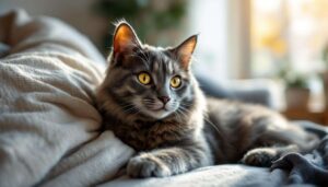 Dlaczego kot kładzie się na klatce piersiowej właściciela — to nie tylko kwestia ciepła