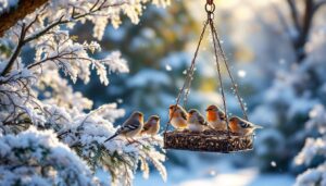 Dlaczego kosy omijają karmniki zimą i jak temu zapobiec