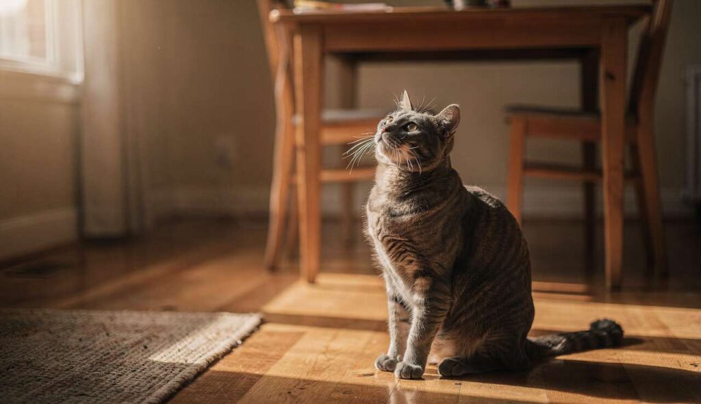 Jak oduczyć kota wchodzenia na stół — prosta i skuteczna metoda