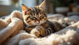 Kot ugniata łapkami koc: naukowcy wreszcie wyjaśniają, co to naprawdę znaczy