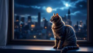 Kot miauczy w nocy: weterynarz wyjaśnia przyczyny i podaje 5 skutecznych rozwiązań