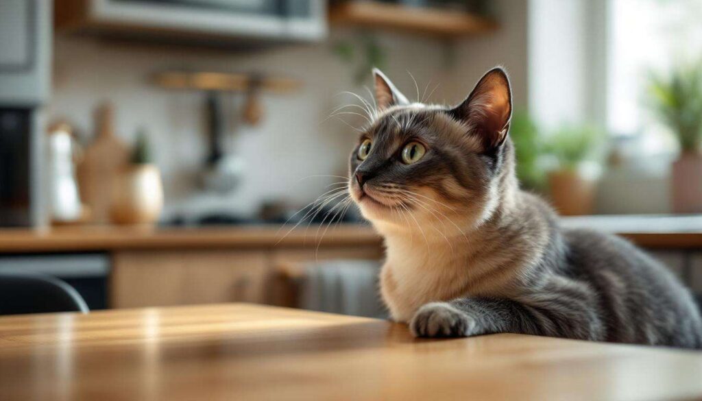 5 sprawdzonych metod, by oduczyć kota skakania na stół — bez karania