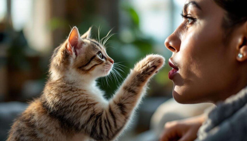 Kot podnosi łapkę do twojej twarzy: behawiorystka wyjaśnia, co chce ci powiedzieć